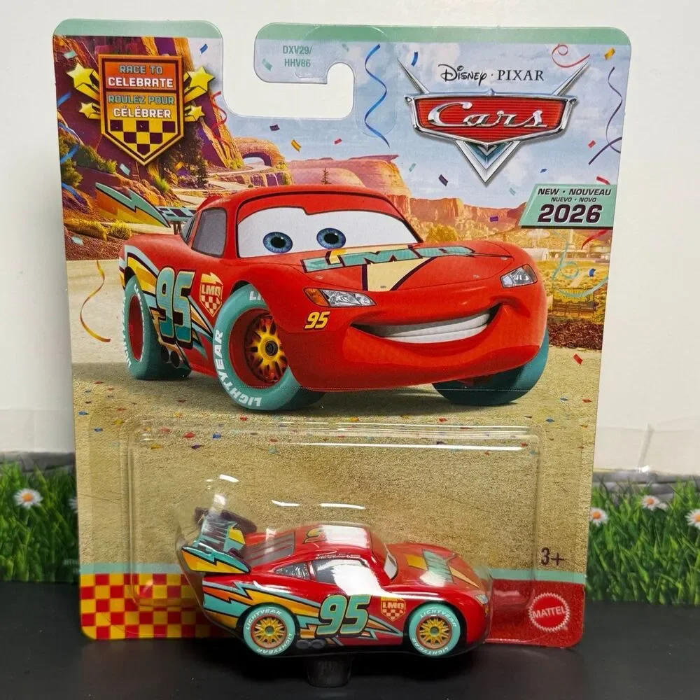 New Disney Pixar Cars “Race To Celebrate” LIGHTNING MCQUEEN 2026 Ultra Rare